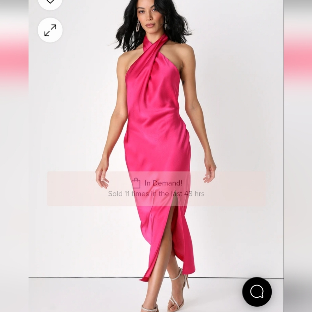 Lulus - pink dress new with tags